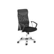 Tabouret ergonomique ROBERT noir/gris - Chaise de bureau - Bureau et entrée  - Meuble