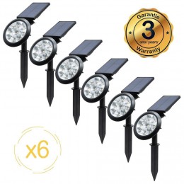 Projecteur solaire EZIlight® Solar spot - Pack de 6 lampes