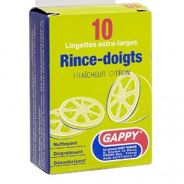 Rince-doigts fraicheur citron x10