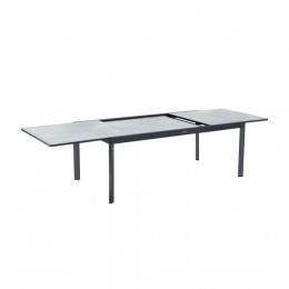 Table de jardin extensible aluminium  - 200/300cm - 10 places - ARONA