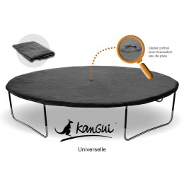 Bâche de protection adaptable à tous trampolines de diamètre 360 cm