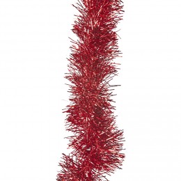 Guirlande de Noël à brins scintillants Rouge 4 m