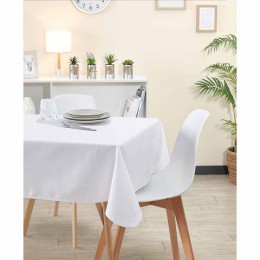 Nappe rectangulaire blanche