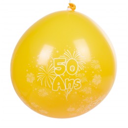 Ballon de baudruche anniversaire 50 ans