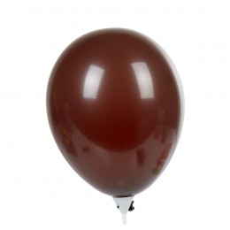 Ballon de baudruche marron chocolat x20