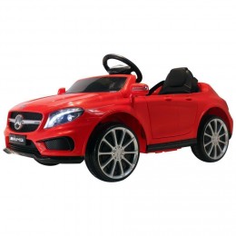 Voiture véhicule électrique enfants 6 V 15 W V. max. 7 Km/h télécommande effets sonores + lumineux rouge Mercedes GLA AMG