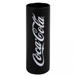 Verre Coca-Cola tube frozen noir et blanc 27 cl