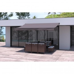 Store banne taupe 3820 x 2480 mm