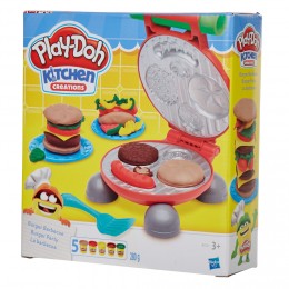 Set pâte à modeler Play Doh burger party