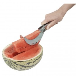 Couteau à double lame pour pastèque et melon