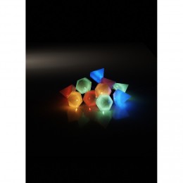 Guirlande diamants lumineuse multicolore 10 LED