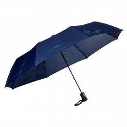 Parapluie semi automatique bleu