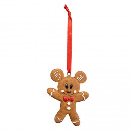 Suspension de Noël Disney motif pain épices Mickey