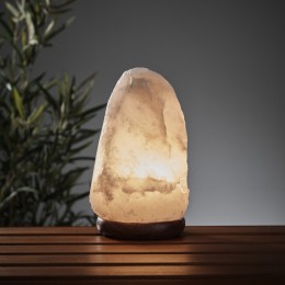 Lampe pierre de sel de l'Himalaya Mességué