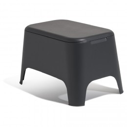 Table basse coffre Gary gris anthracite
