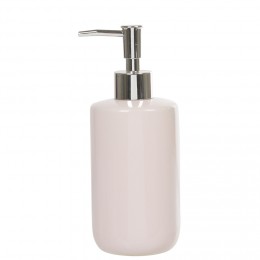 Distributeur de savon céramique rose