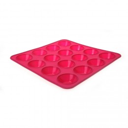 Moule silicone rose 16 petits fours
