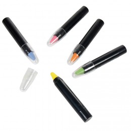 Crayon de maquillage à l'eau pour enfants fluo x5