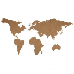 Carte du monde en liège