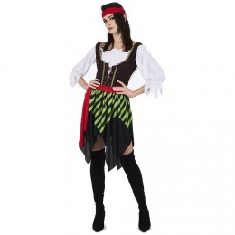 Déguisement femme Pirate robe taille M