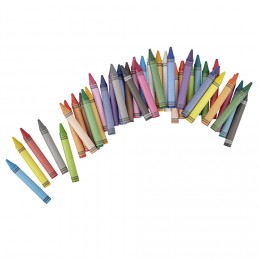 Baril Créatif crayons de cire 40 pièces