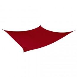 Voile d'ombrage carré Square 290x290 cm rouge