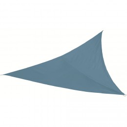 Voile d’ombrage triangulaire Delta 500x500 cm gris