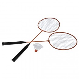 Set 2 raquettes de badminton et 1 volant
