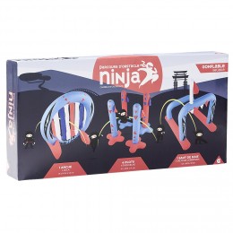 Parcours obstacles gonflable Ninja