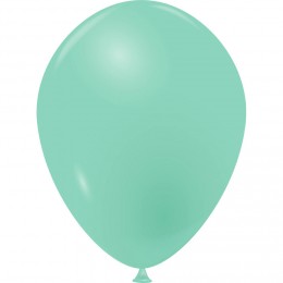 Ballon de baudruche uni vert menthe x20
