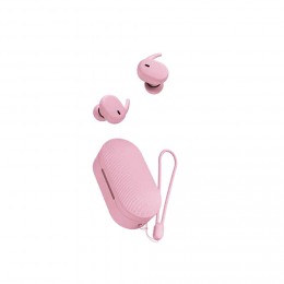 Écouteurs bluetooth tactile rose Xpert