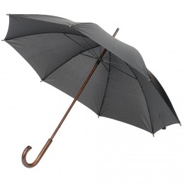 Parapluie canne gris foncé