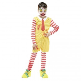 Déguisement enfant Creepy clown Halloween 7 à 10 ans