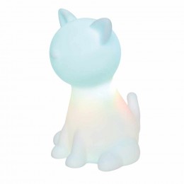 Veilleuse forme chat LEDs multicolores