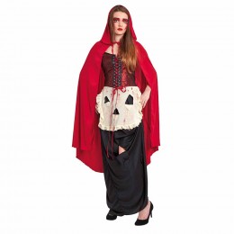 Déguisement adulte chaperon rouge Halloween taille M