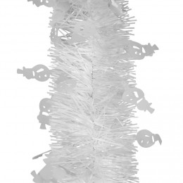 Guirlande de Noël à brins blanc scintillant L 3 m