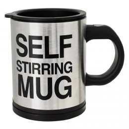 Mug mélangeur automatique inscription Self Stirring Mug 350 ml