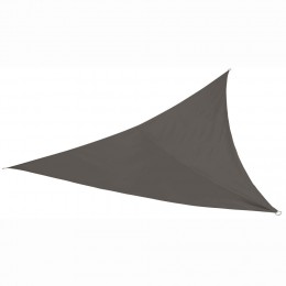 Voile d’ombrage triangulaire Delta gris 300x300 cm