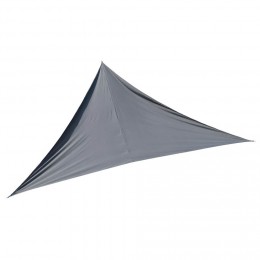 Voile d’ombrage triangulaire Delta gris anthracite 500x500 cm