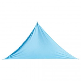 Voile d’ombrage triangulaire Delta bleu 200x200 cm
