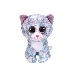 Peluche sequins TY Whimsy le Chat
