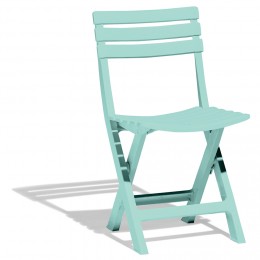 Chaise de jardin pliante Relax bleu
