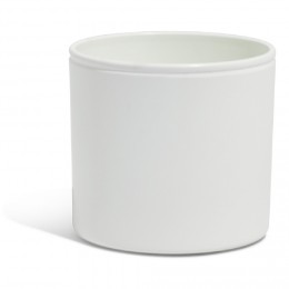 Pot en céramique Blanc Vanille Ø28cm