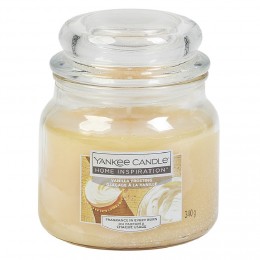 Bougie dans jarre Yankee Candle Home Inspiration - Glaçage vanille