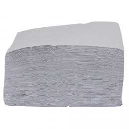 Serviette en papier ouate gris 2 plis 33x33cm x100