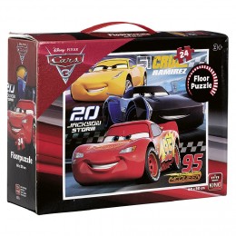 Tapis puzzle Cars Disney 24 pièces