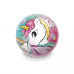Ballon de plage motif licorne multicolore