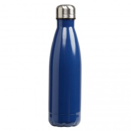 Bouteille isotherme inox bleu 500 ml