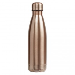 Bouteille isotherme inox couleur bronze 500 ml