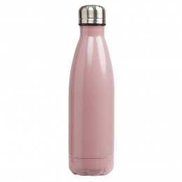 Bouteille isotherme inox rose 500 ml